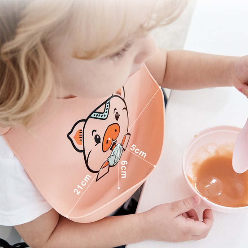 Waterproof Baby Bibs Silicone